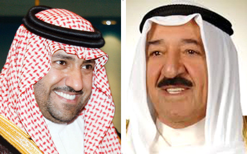 أمير الكويت بحث مع نائب أمير منطقة الرياض الأحاديث الودية 