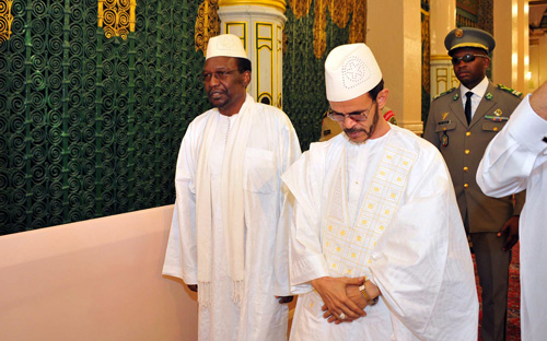 رئيس جمهورية مالي يزور المسجد النبوي 