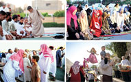 (الجزيرة) تستعرض مظاهر العيد في الوطن العربي 