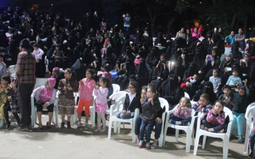 مهرجان «عيدنا أبهى» يحطم حاجز الـ(15) ألف زائر 