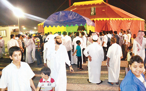 حضور كثيف في فعاليات العيد بالشرقية 