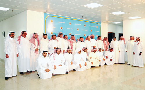 معايدات لكلية الجبيل الجامعية والمؤسسة العامة لصوامع الغلال 