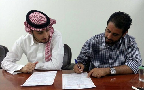 إدارة الفيحاء توقع عقداً تدريبياً مع التونسي مكرم عبد الله 