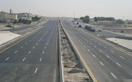 وزارة النقل تفتح جزءاً من امتداد طريق الدمام - الرياض أمام الحركة المرورية 
