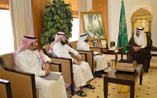 الأمير فيصل بن مشعل يلتقي المشرف العام على مؤسسة شباب المستقبل 