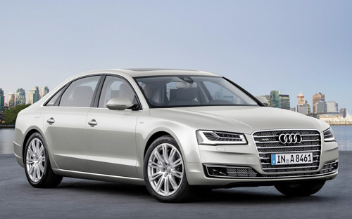 أودي (A8) الجديدة تصل إلى أسواق المملكة منتصف عام (2014)