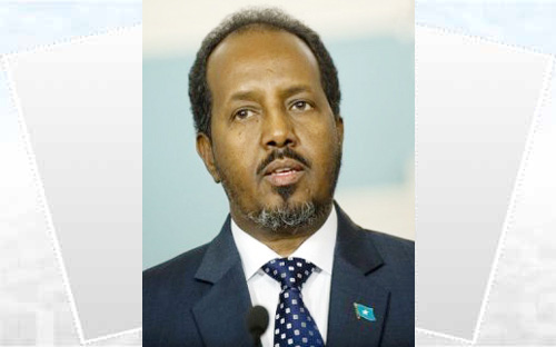 هجوم على موكب الرئيس الصومالي حسن محمود 