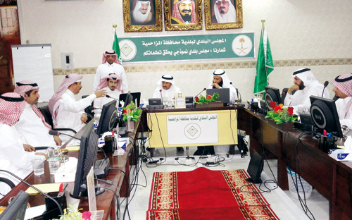 تبادل خبرات بين بلدي المزاحمية وبلدي وادي بن هشبل 