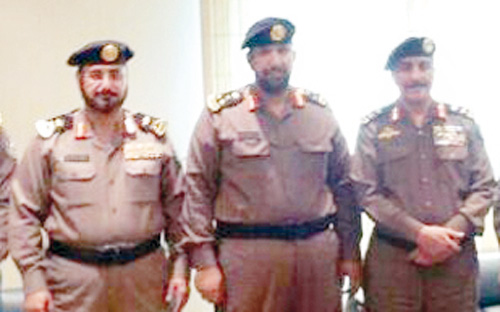 قائد القوات الخاصة لأمن الطرق يقلد السبيعي رتبة عميد 