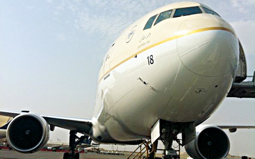 السعودية تتسلَّم الطائرة السابعة من طراز B777-300ER 