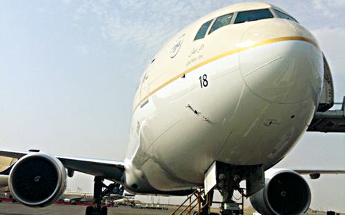 السعودية تتسلَّم الطائرة السابعة من طراز B777-300ER
