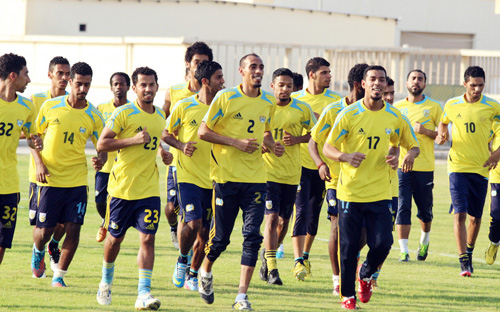 الجيل يستعد للباطن بتمارين على فترتين ويأمل في تعويض خسارة الرياض 