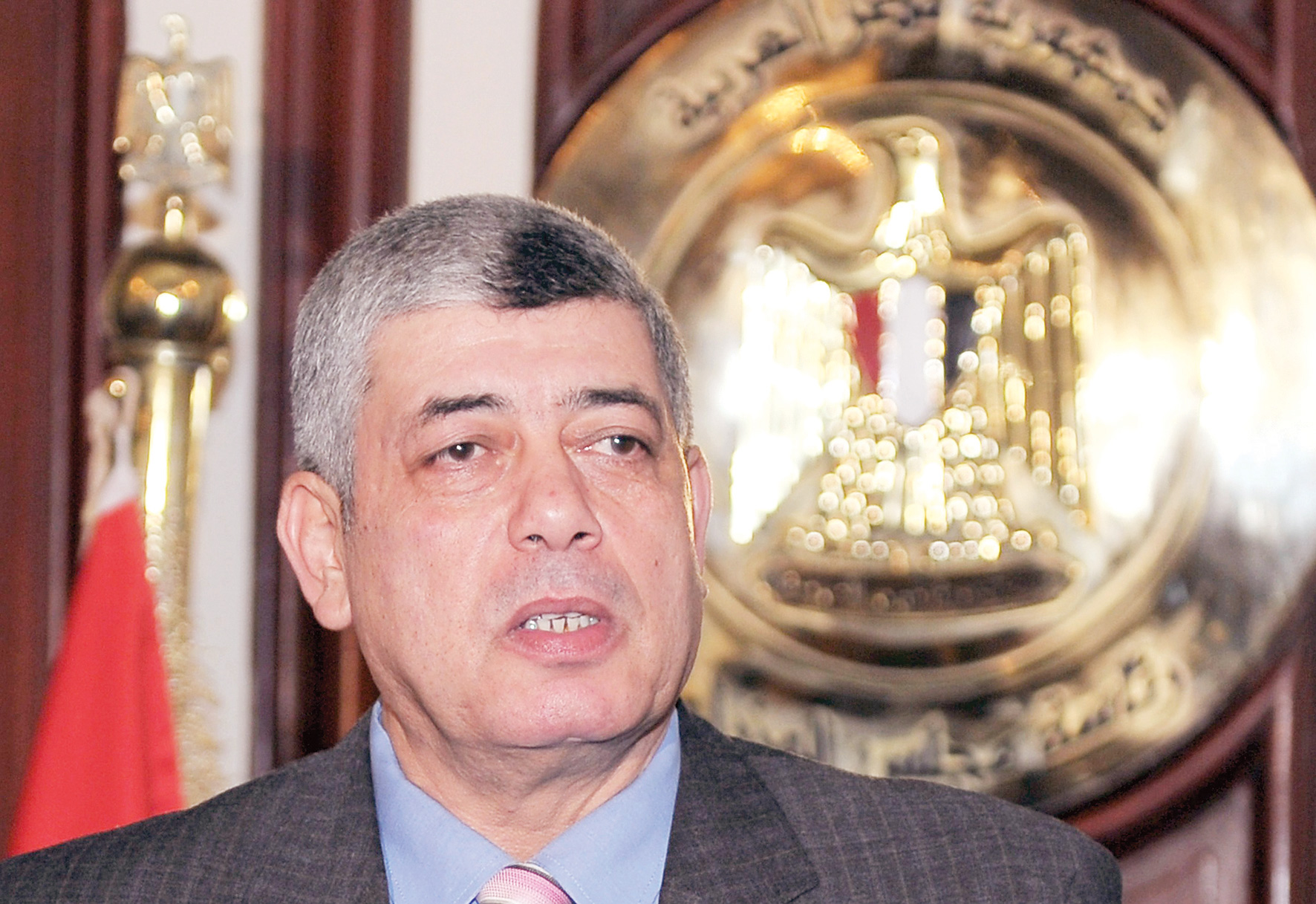 (22) مصابًا في حادث محاولة اغتيال وزير الداخلية المصري 