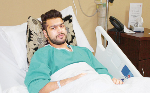 بلوشي الوصل الإماراتي يخضع لجراحة ناجحة بمستشفى د.سليمان الحبيب 