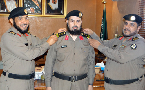 ترقية العقيد ماجد بن ربيعان 