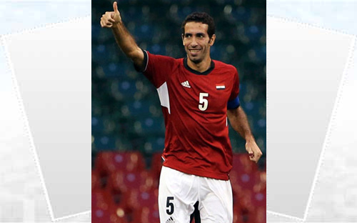 محمد أبو تريكة يدخل نادي المائة الدولي مع منتخب مصر 
