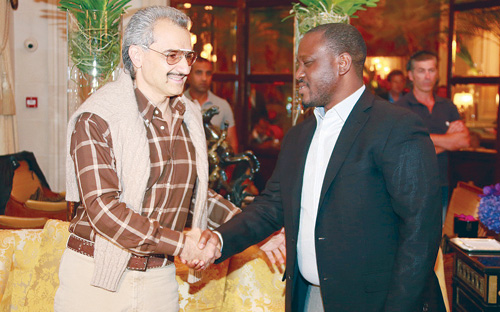 الوليد يلتقي برئيس البرلمان العاجي 