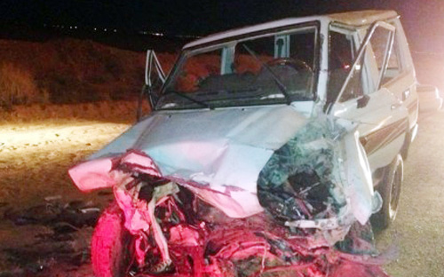 مصرع خمسة أشخاص وإصابة ثلاثه آخرين  في حادث بين بريدة والشماسية 