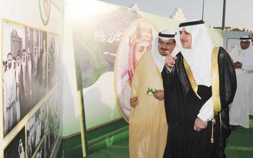 الامير فهد بن سلطان يرعى انطلاق احتفالات منطقة  تبوك باليوم الوطني 