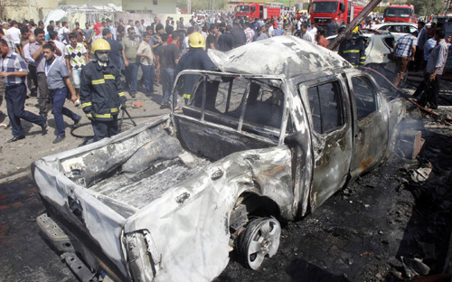 ثمانية قتلى بينهم سبعة من الشرطة في هجومين غرب العراق 