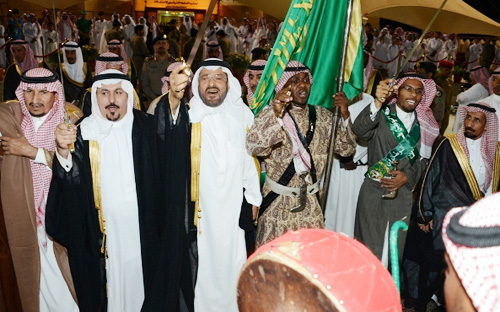 الأمير سعود بن عبدالمحسن يرعى احتفالات منطقة حائل باليوم الوطني 