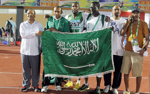 لادان ومسرحي وفايز ينتزعون (3) ذهبيات للمملكة في دورة التضامن