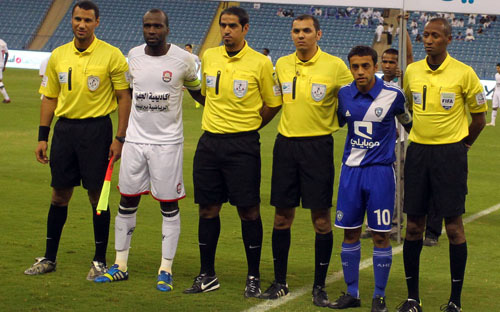 (داو) الرائد ضرب السالم وركلة جزاء لم يعلن عنها الهويش