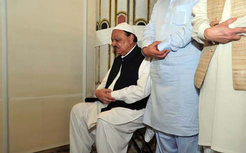 الرئيس الباكستاني يزور المسجد النبوي