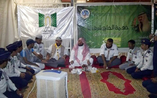 جامعة تبوك تدفع بعشرات الطلاب للمشاركة في خدمة ضيوف الرحمن