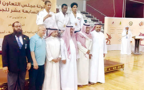 6 ذهبيات وفضية وبرونزية تمنح أخضر الجودو سيادة الخليج 