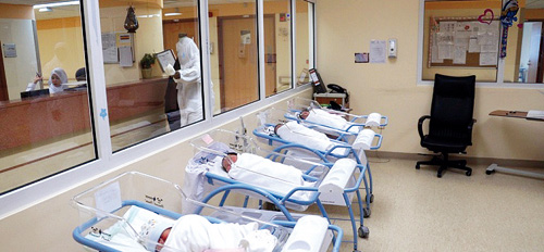 مستشفى الولادة والأطفال بمكة المكرمة يشهد ولادة 7017 مولوداً 