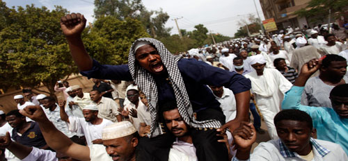 المعارضة السودانية تدعو إلى استمرار المظاهرات 