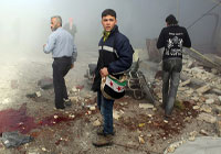 سوريا.. روسيا أرسلت 75 شاحنة لإزالة الأسلحة الكيميائية