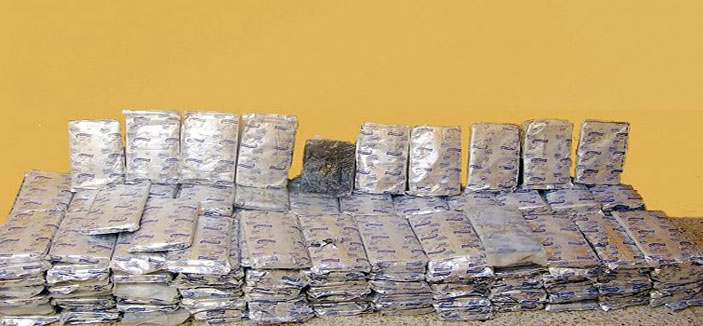 إحباط محاولة تهريب (838) كيلوغراماً من مادة الحشيش المخدر عبر السواحل الغربية للمملكة 