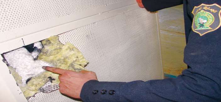 جمرك الحديثة يحبط تهريب أكثر من مليون حبة مخدرة 