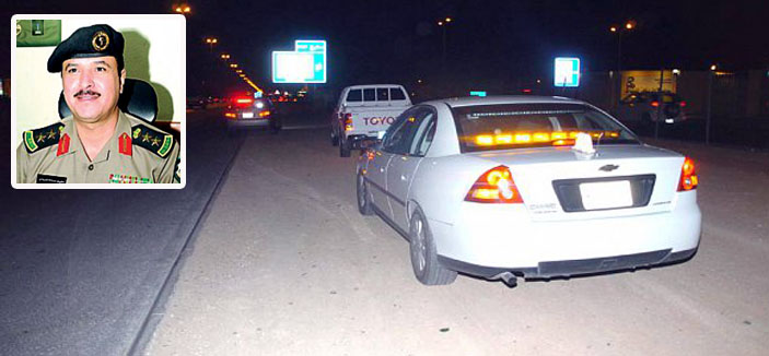 مرور الرياض يخالف دورياته السرية لعدم ربط الحزام 