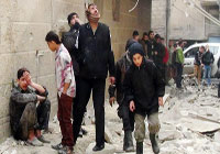 افتتاح المفاوضات المباشرة بين وفدي النظام والمعارضة السورية بجنيف