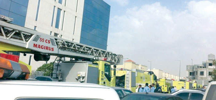 مدني الرياض يسيطر على حريق «بالهيئة» سببه توصيلة «آلة تصوير» 