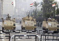 الجيش يطوق ميادين القاهرة لمواجهة مظاهرات الأخوان