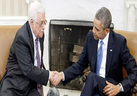 أوباما يدعو عباس إلى المجازفة من أجل إسرائيل والسلام