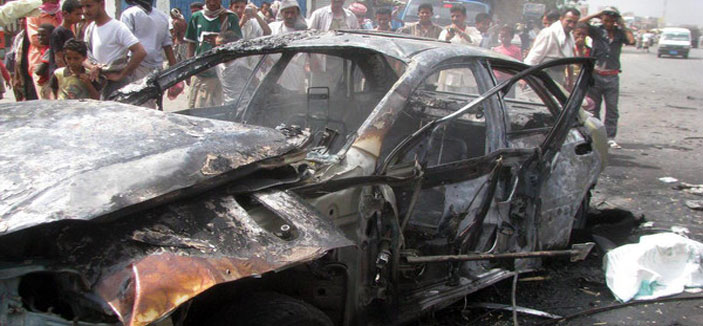 اليمن: سيارة مفخخة تدمر مبنى الاستخبارات العسكرية في لحج 