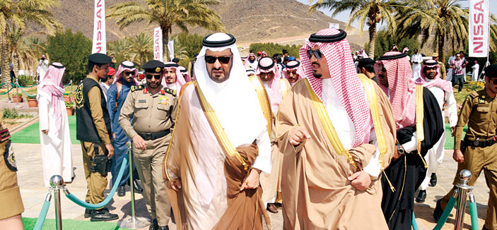 الأمير سعود بن عبد المحسن يدشن رالي حائل بمشاركة 48 متسابقًا 