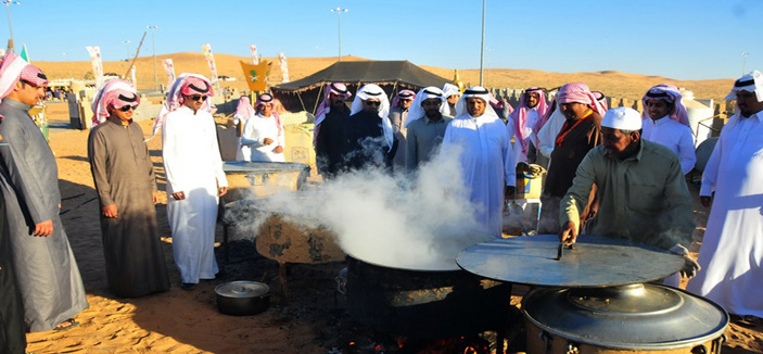 طباخ الغضا بعنيزة يستقبل الزوار 