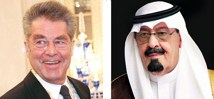 رئيس النمسا يشيد بإنشاء مركز الملك عبدالله للحوار بين أتباع الأديان 