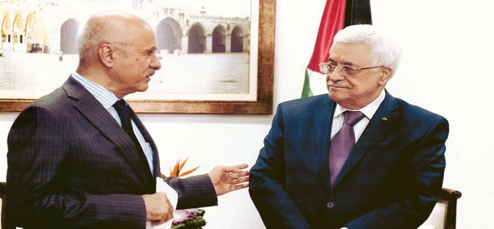الحربش يلتقي الرئيس محمود عباس .. ويُوقِّع اتفاقيات منح جديدة لدعم الشعب الفلسطيني 