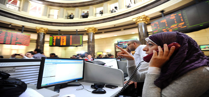 البورصة المصرية تعود للارتفاع وتربح 8.2 مليار جنيه 