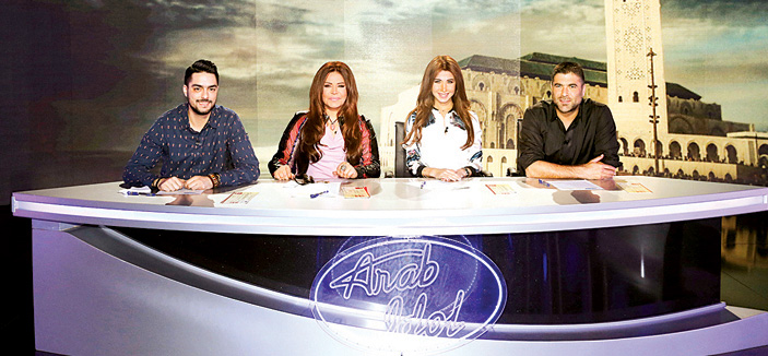 أحلام تهاجم راغب علامة في كواليس «Arab Idol» 