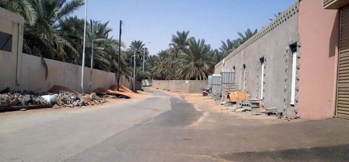 الأهالي يشهدون الإطاحة بعمود شارع مريبدة 