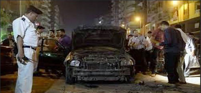 مصرع ضابط ومجند شرطة برصاص الإرهاب في مصر 
