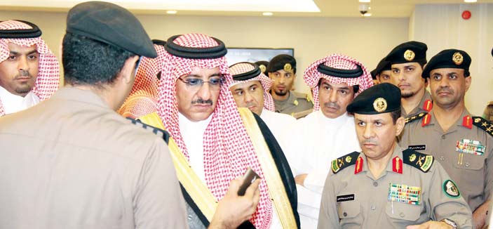 وزير الداخلية يدشن مشروع الإدارة العامة المرورية وأنظمة النقل الذكي بالمملكة 